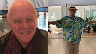 Anthony Hopkins causa furor en redes tras aparecer bailando cumbia