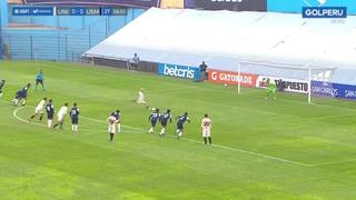 Universitario vs. San Martín: Alejandro Hohberg convirtió el 1-0 desde el punto penal | VIDEO