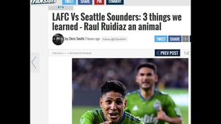 Raúl Ruidíaz campeón de la Conferencia Oeste con Seattle Sounders: así reaccionaron los medios internacionales