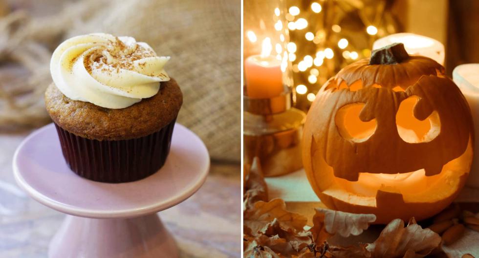 Halloween with a Peruvian touch: do you dare to prepare these cupcakes made with pumpkin?