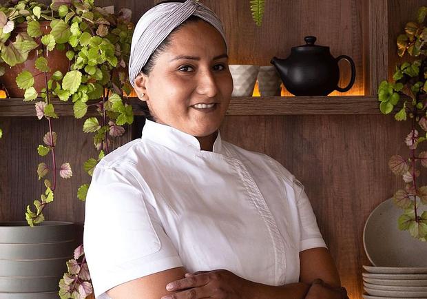 Noelia Cárdenas, chef at Hass Restaurant. 