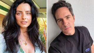 Mauricio Ochmann llena de corazones una foto publicada por Aislinn Derbez durante su paseo en Disney