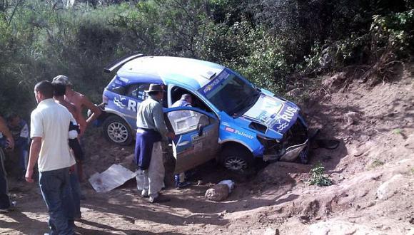 Rally Argentina: El espectacular accidente de David Nalbandian