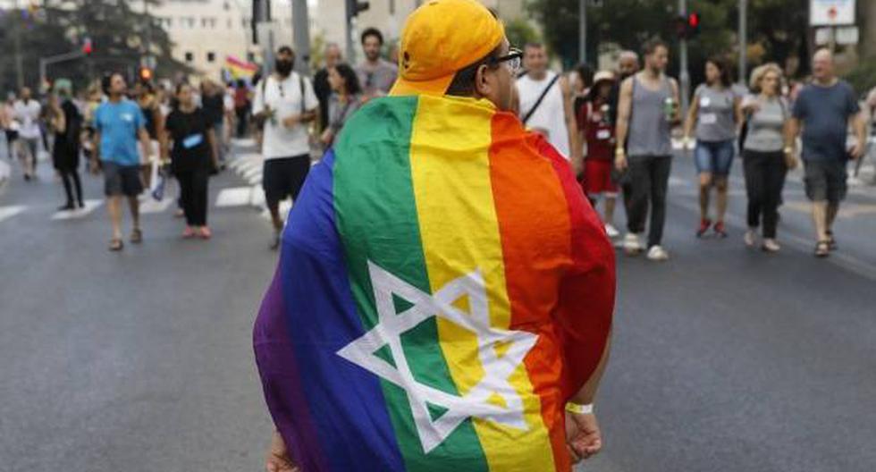 Activista participa en el desfile anual del Orgullo Gay de Jerusalén el 2 de agosto de 2018. (Foto referencial: EFE)