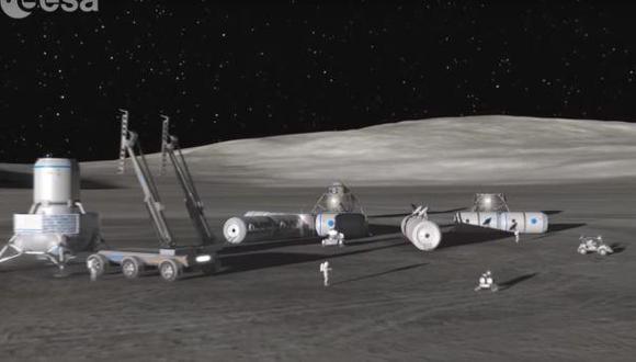 ESA: una estación lunar es el sustituto ideal de la EEI
