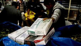 Chiclayo: incautan más de 330 mil cigarrillos de contrabando