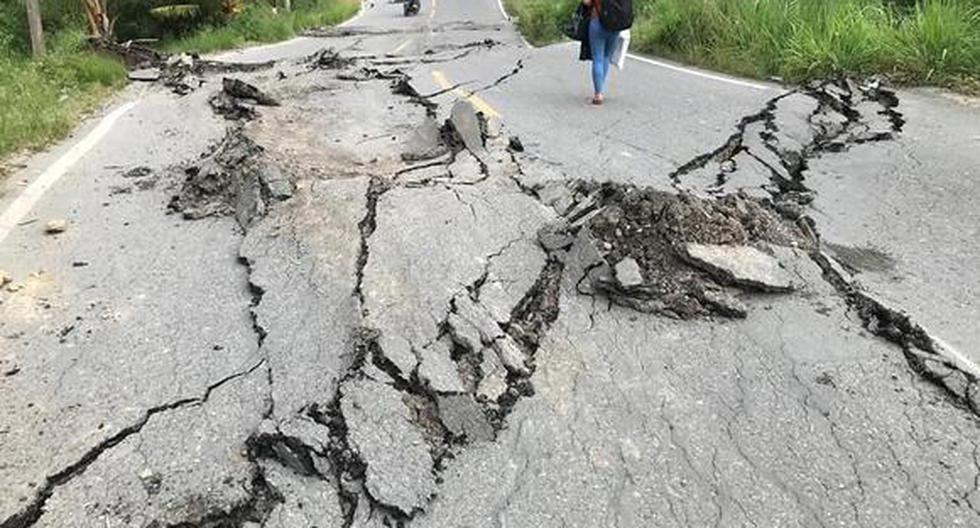 El sismo del último domingo tuvo como epicentro la provincia del Datem del Marañón (Loreto), a 98 km al este de la localidad de Santa Maria de Nieva (Amazonas). El movimiento alcanzó una magnitud de 7,5 y una profundidad intermedia de 131 km. (Foto: GORE Amazonas)