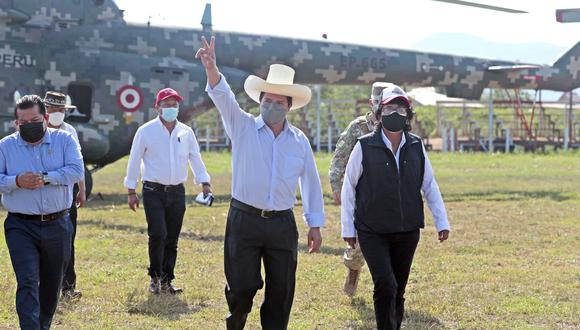 Pedro Castillo se reuniría con empresarios mineros hoy. Foto: Presidencia