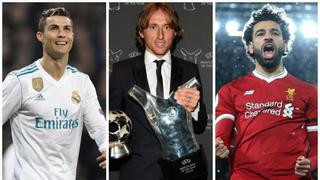 Con Modric a la cabeza: así quedó el Top 10 del Mejor Jugador de la UEFA | FOTOS