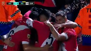 Gabriel Carabajal anotó un golazo para el 1-0 de Argentinos Juniors sobre Boca por la Liga Profesional | VIDEO