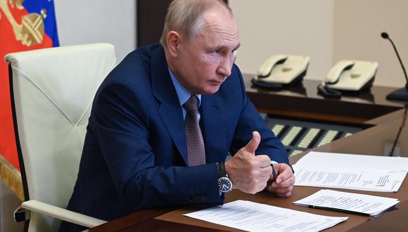 El presidente de Rusia, Vladimir Putin. EFE