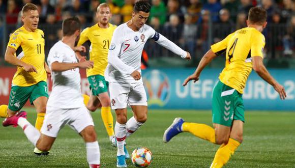 Portugal vs. Lituania EN VIVO: en Vilna por las Eliminatorias a la Eurocopa 2020. (Foto: Reuters)