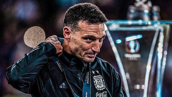 Lionel Scaloni renovó su contrato con la selección de Argentina. (Foto: EFE)