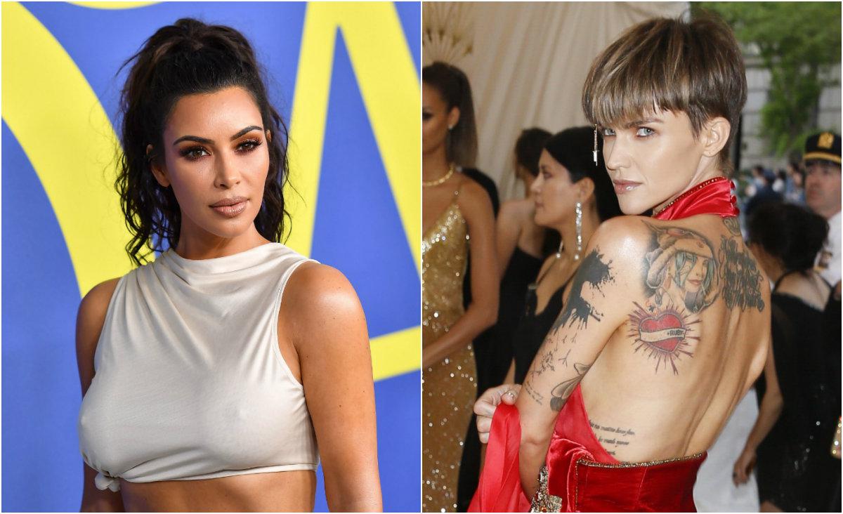 Kim Kardashian y Ruby Rose, las celebridades más "peligrosas" de Internet, según McAfee (Foto: Agencia)