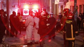 Breña: dos muertos y cuatros heridos deja explosión de balón de gas en una vivienda | FOTOS
