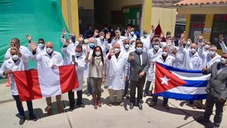 Áncash: 27 profesionales de la salud llegaron desde Cuba para ayudar a pacientes con COVID-19