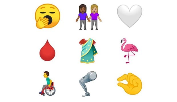 Aquí te dejamos algunos de los nuevos diseños que estarán disponible en Google y Apple. (Foto: Unicode)