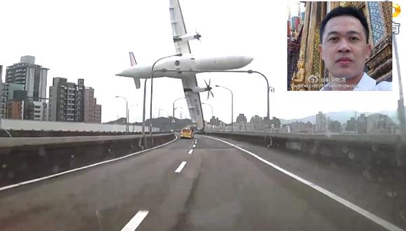 Taiwán: el piloto héroe del accidente aéreo del TransAsia