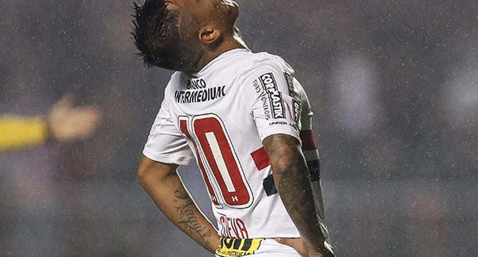 Sao Paulo sigue de malas. Esta vez cayó en condición de visita ante el Atlético Paranaense. Christian Cueva jugó 76 minuto. (Foto: Getty Images)