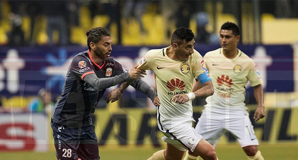 Raúl Ruidíaz estuvo desde el arranque en el empate entre América y Morelia. (Foto: Mexsports)