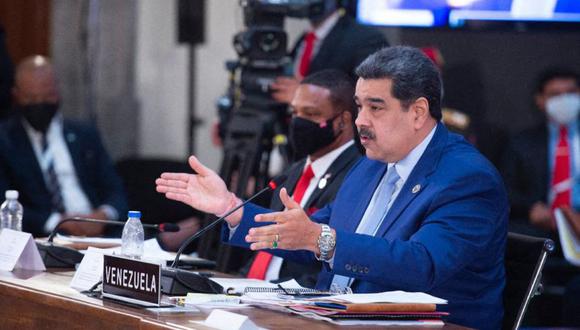 El presidente venezolano Nicolás Maduro asistiendo a la Sexta Cumbre de la Comunidad de Estados Latinoamericanos y Caribeños (CELAC) en el Palacio Nacional de México, en la Ciudad de México. (Foto: Handout / MEXICAN FOREIGN MINISTRY / AFP).