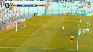 Sporting Cristal vs. Atlético Nacional: Gabriel Costa y el 1-1 desde el punto penal | VIDEO