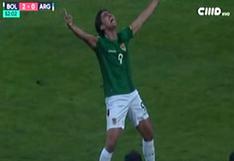 Bolivia vs Argentina: golazo de Marcelo Moreno Martíns que le rompió el arco a Romero