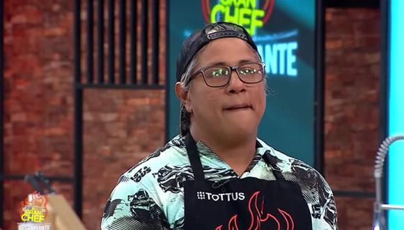 Emilram Cossio vive emotiva eliminación del programa de "El Gran Chef Famosos". (Foto: Captura de video)