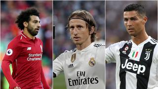 FIFA The Best: Cristiano Ronaldo, Mo Salah y Luka Modric lucharán por el premio