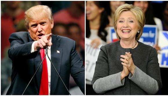 Trump y Clinton, los favoritos en la víspera del Supermartes