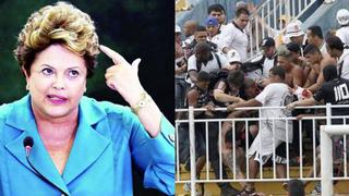 Brasil: Rousseff pide instalar comisarías en los estadios