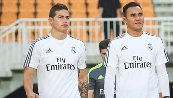 Real Madrid: Keylor y James, los contrastes del cuadro blanco