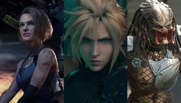 Resident Evil 3 Remake, Final Fantasy VII Remake y  Predator: Hunting Grounds se estrenan en abril. (Difusión)