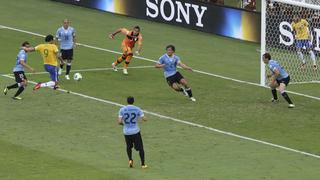 FOTOS: el partidazo entre Brasil y Uruguay por semifinales de la Copa Confederaciones 2013