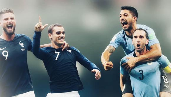 Uruguay vs. Francia EN VIVO ONLINE: por cuartos de final del Mundial. (Foto: FIFA)