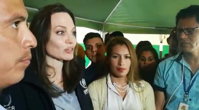 Angelina Jolie en Lima