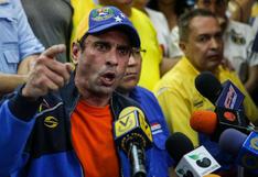 Venezuela: Capriles llama “genocida” a Maduro y lo culpa por muertes en protestas
