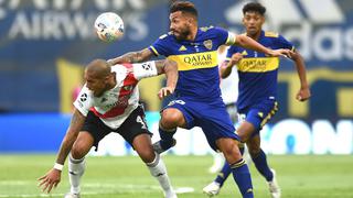 Resumen - Boca 1-1 River: con goles de Villa y Palavecino, empataron en La Bombonera