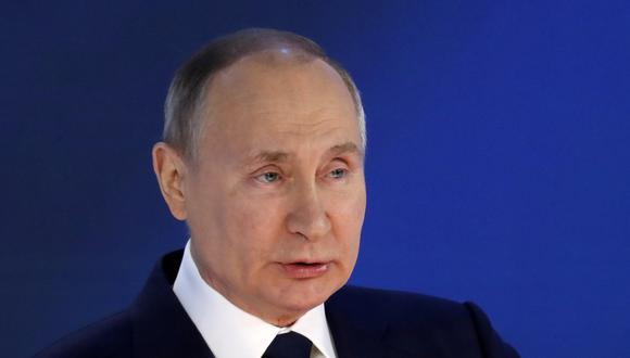 El presidente ruso Vladimir Putin. REUTERS
