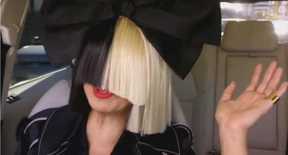 Sia interpreta sus mejores temas en “Carepool Karaoke” (Foto: Captura de video)