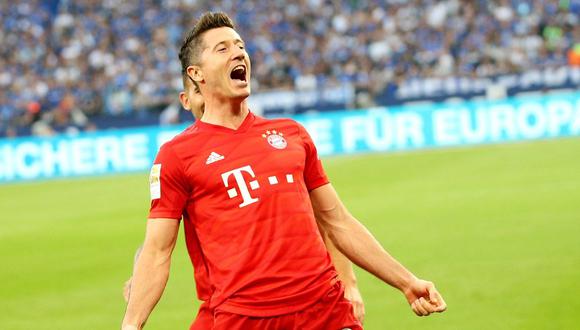 Robert Lewandowski, la figura estelar del Bayern Múnich. (Foto: AFP)