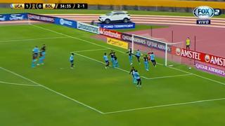 Gol de Ismael Díaz para la U. Católica: anotó el 2-0 sobre Bolívar | VIDEO
