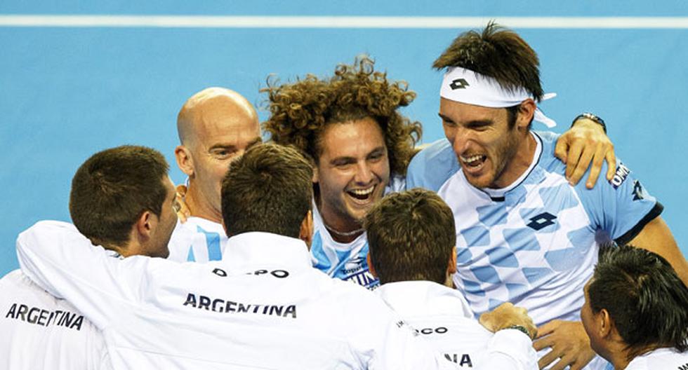 Argentina será cabeza de serie en el sorteo del Grupo Mundial 2017 de la Copa Davis | Foto: EFE