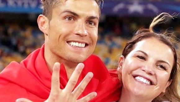 Katia Aveiro y su hermano, Cristiano Ronaldo. (Foto: Instagram)