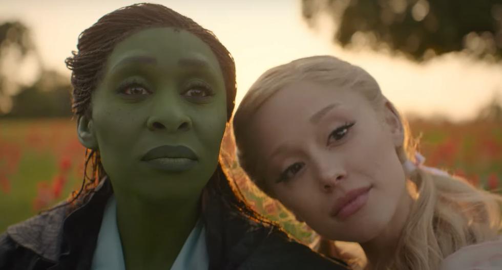 “Wicked” tráiler de la película con Ariana Grande y Cynthia Erivo y