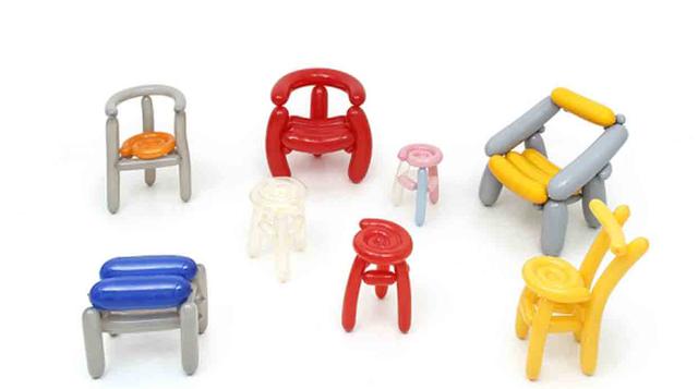 Siéntate en un globo con la colección de sillas Blowing Series - 2