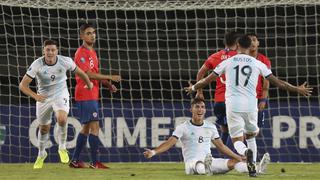 Argentina vs. Chile: las mejores postales del triunfo ‘Albiceleste’ y la desazón de la ‘Rojita’ por el Preolímpico Sub 23 Colombia 2020