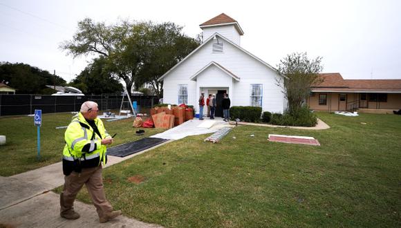 Donde se encuentra la iglesia de Texas, Sutherland Springs, era hasta el pasado domingo una tranquila comunidad en la que nunca pasaba nada. (Foto: Reuters)