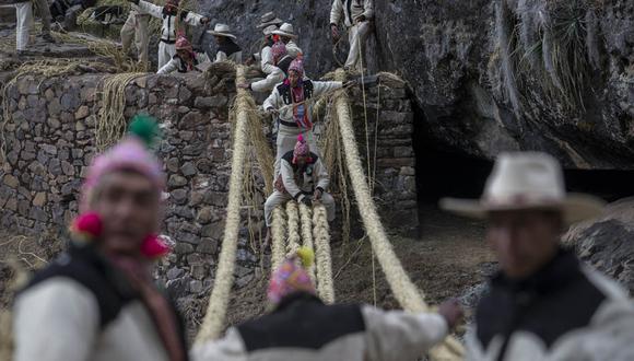 El tradicional ritual de renovación se suspendió por la emergencia sanitaria a causa del COVID-19.(Foto: Anthony Niño de Guzmán / Archivo El Comercio)