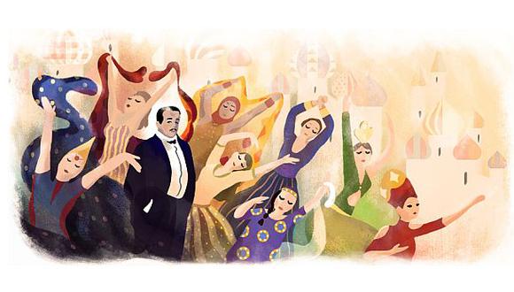 Google honra al revolucionario del ballet Sergei Diaghilev